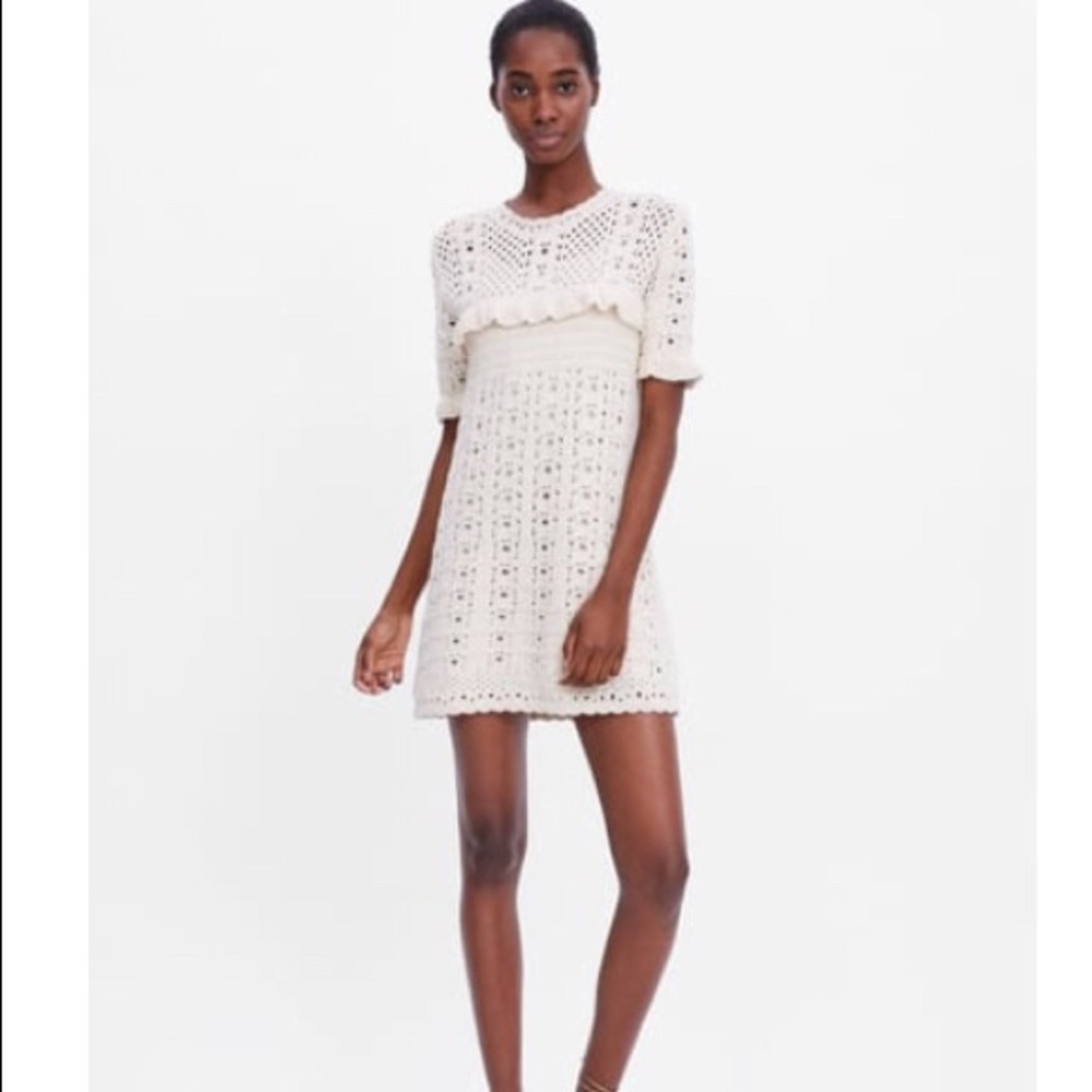 Zara knit dress S💗